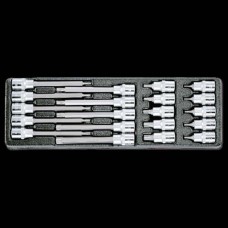 Honiton Torx Socket Bit Set - 20pc - 1/2'' Dr.